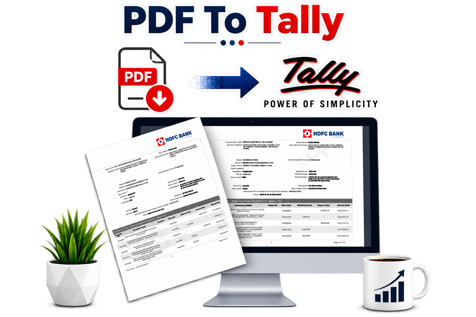 PDF to Tally